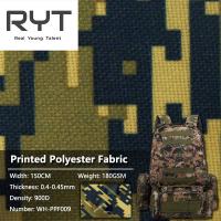 O fio 900×600 imprimiu a tela da camuflagem da tela 900D Digitas do poliéster