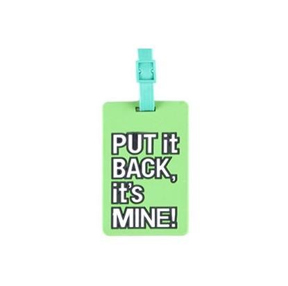 Heavy Duty Hotel PVC Custom Personalized Luggage Tag