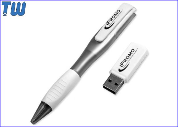 Plastic Pen Smooth Writing 1GB Thumb Drive Stick Memory Drive