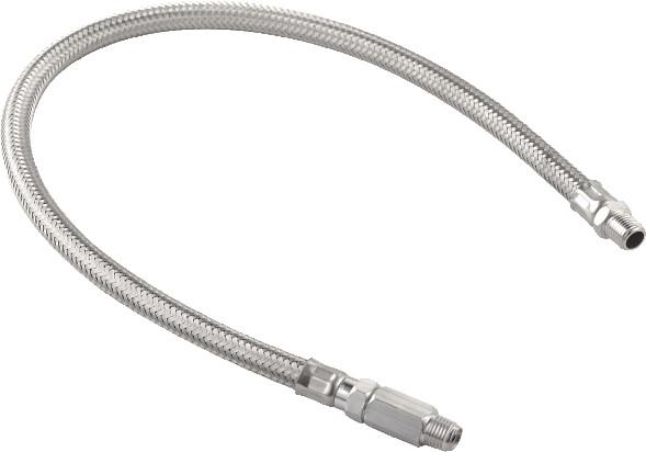 Pneumatic Accessories Air Compressor Parts Stainless Braided Hose With Check Valves