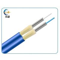 PVC LSZH câble à fibre optique à double enveloppe intérieure à haute et basse température
