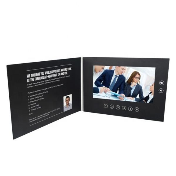 Creative 2.4 4.3 7 Inch LCD Display A4 Video Brochure A5 Digital Greeting Card For Brand Business birthday card