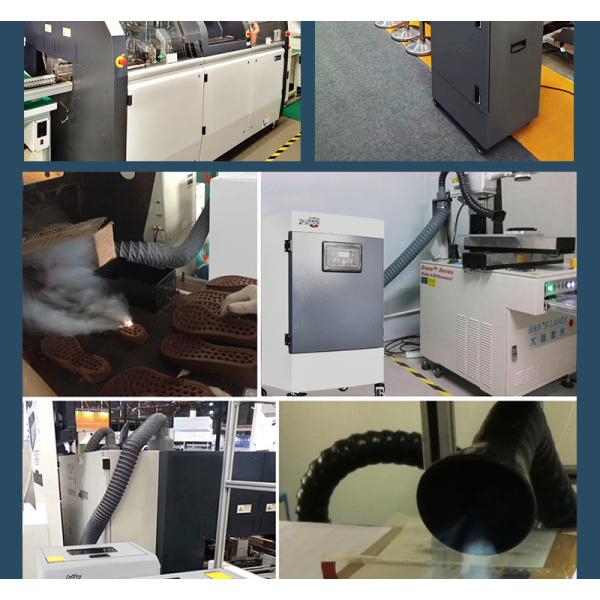 7 слоев фильтруют векторное управление экстрактора перегара лазера 700w