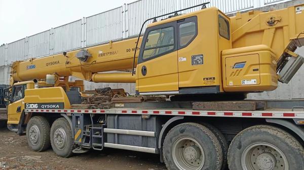 2020 XCMG QY50KA 50T Used Truck Crane Yellow