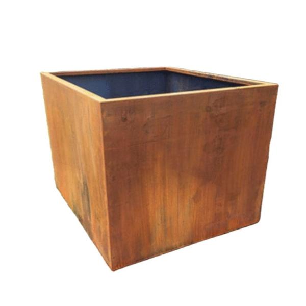 Баки плантатора цветка дерева большого металла сада стальные большие для дерева