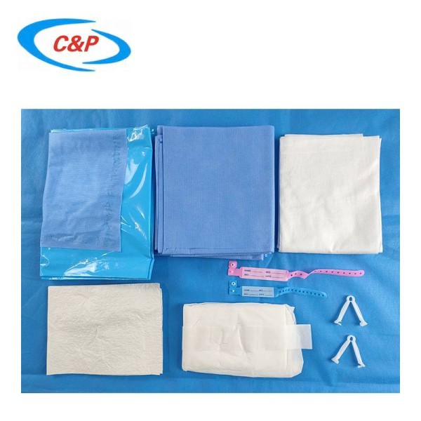 All In One Single Use Nonwoven Delivery Pack Disposable Sterile Obstetric Surgical Kit for Natural Birth