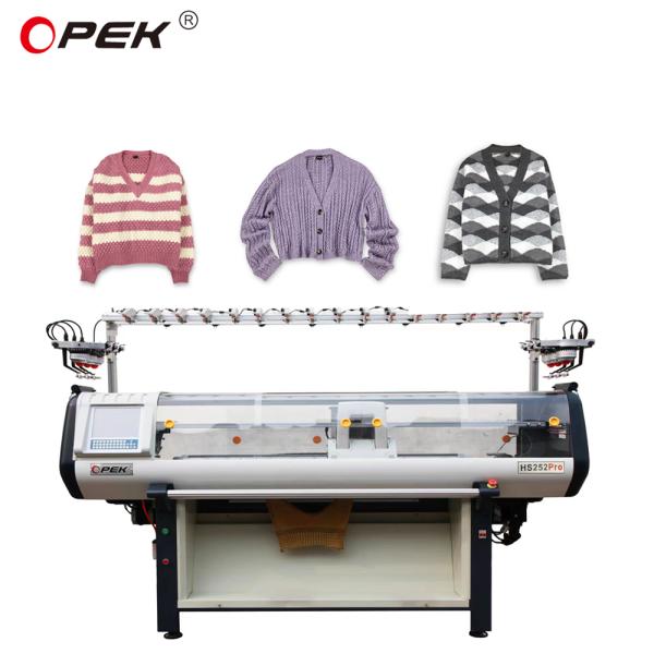 Function Knitting Shoes Upper/sweater/hat with 650 KG Semi-auto Flat Knitting Machine