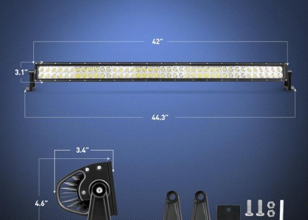 Waterproof Vehicle LED Light Bar , Spot Flood Combo LED Light Bar