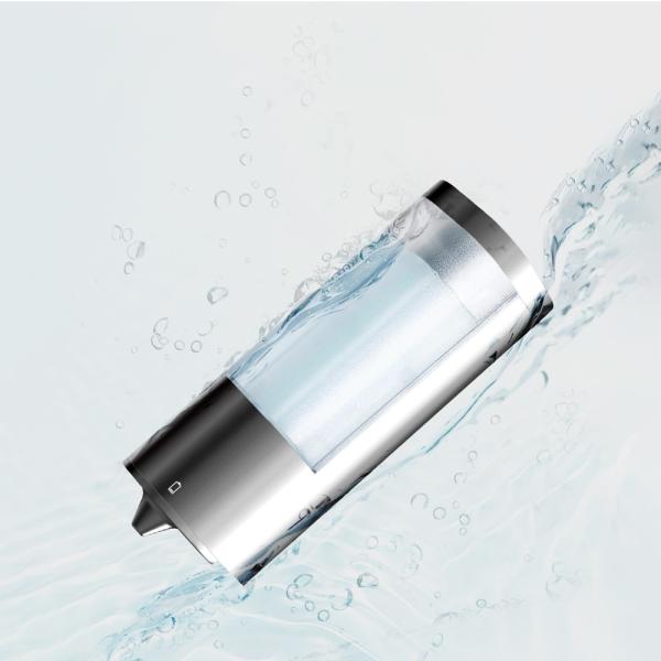 O distribuidor recarregável do chuveiro do banheiro de USB toca em 500ml fixado na parede automático livre