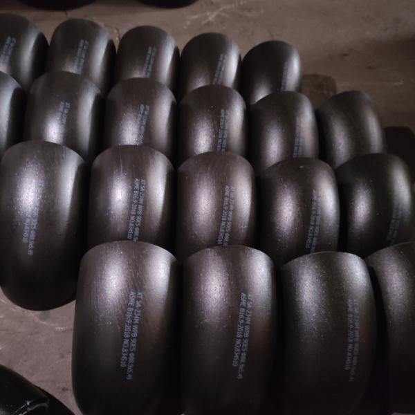 Wear Resistance Seamless Pipe Fittings Hot Pressing Carbon Steel Elbow DN15-DN700