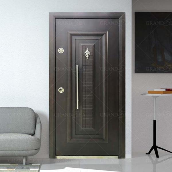 2022 Turkish Safety Steel Wooden Exterior Entry Security Turkey Armored Door