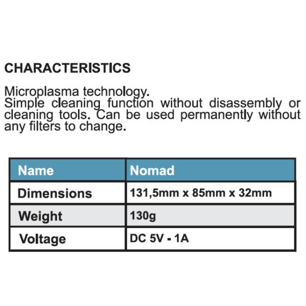 Générateur de plasma mini Air Guardian pour utilisation commerciale dans des environnements intérieurs ou extérieurs