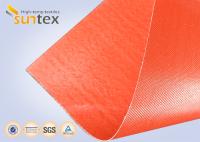 Tissu de fibre de verre de tissu de haute performance avec enduit de silicone pour le feu et le rideau en fumée