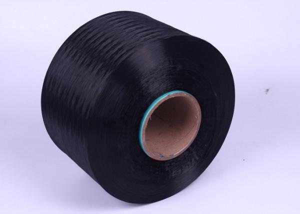 Fio inteiramente tirado preto do polipropileno 900D 100 para a corda do Webbing, 840D 1000D