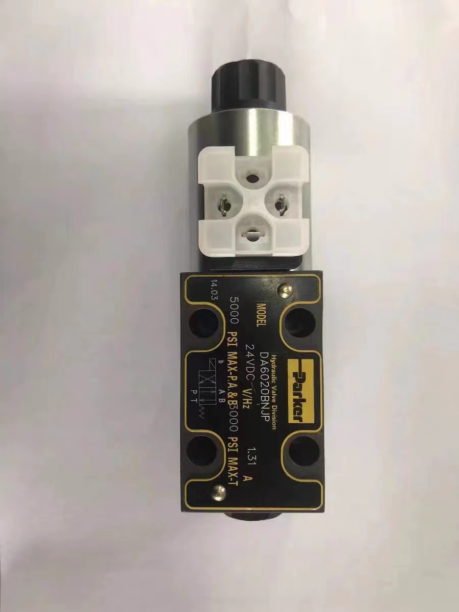 Parker 24V Electromagnetic Directional Valve Pulse Hydraulic Valve Control 6020