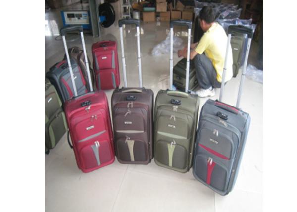 Colorful SKD Lightweight Trolley Case , 7 Piece 600D Twill Light Luggage For International Travel
