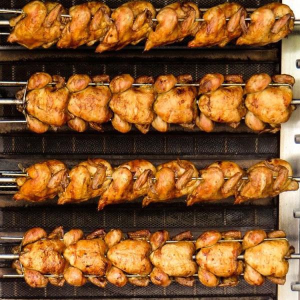 Commercial Electric & Gas Chicken Roaster Rotisserie Grill Machine Roast Chicken Machine