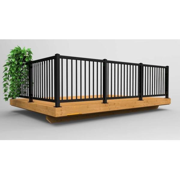 Rejillo de protección de hierro forjado galvanizado XY-IR086 recubierto en polvo