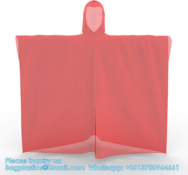 Disposable Rain Ponchos For Adults With Hood,Emergency Rain Gear For Camping,Hiking,Walking,Watching Games
