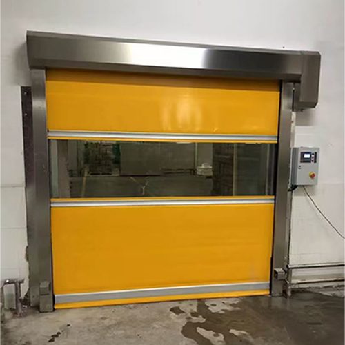 Corrosion-Resistant Stainless Steel Industrial High Speed Door For Harsh Environment Applications