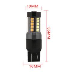 LED Brake Turn Signal Lights 1157 3157 7443 4014 66SMD Dual Color White Yellow 12V Switchback