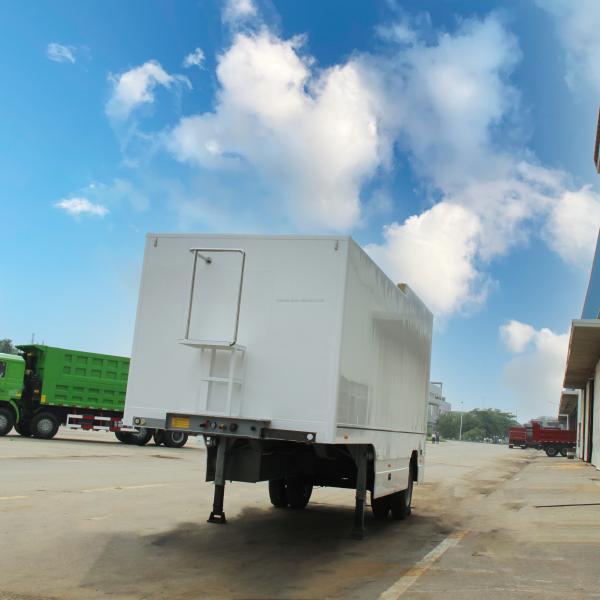 30ft Single Axle Chill and Frozen Truck Trailer with Thermoking Refrigeration Units
