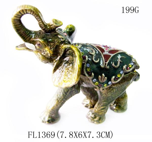Indian elephant decorated Custom Made Jewelry Boxes for gift
