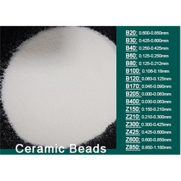 Médias de soufflage en céramique durable avec une densité totale de 2,3 G/cm3 et