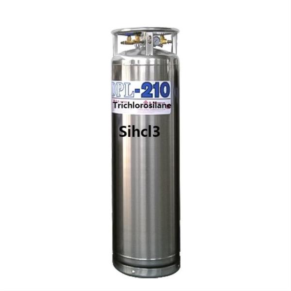High Purity Compressed Cylinder Gas 4n Sihcl3 Trichlorosilane