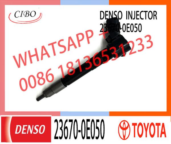 Reman Fuel Injectors 23670-11040 23670-0E090 23670-19065 23670-0E050 for Toyota 2GD-FTV Hilux Diesel Engine