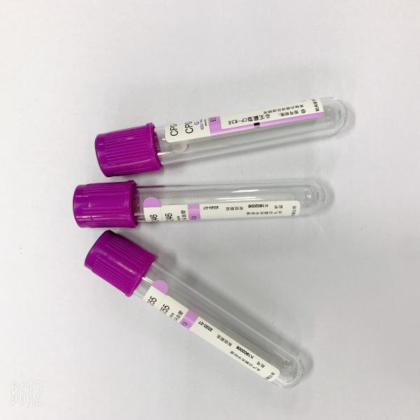 Клиническая трубка собрания крови вакуума трубки ЭТИЛЕНДИАМИНТЕТРАЦЕТАТА ЭРЫ гематологии