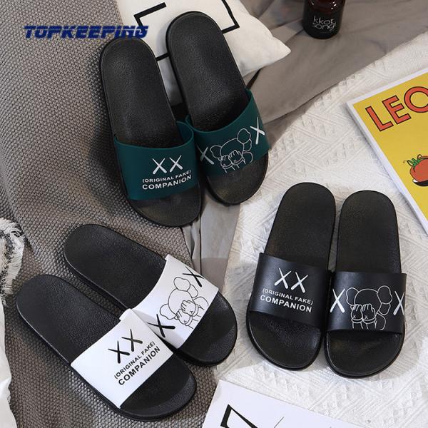 Footwear Summer Plain Print Pvc Slide Odm Sandale Men
