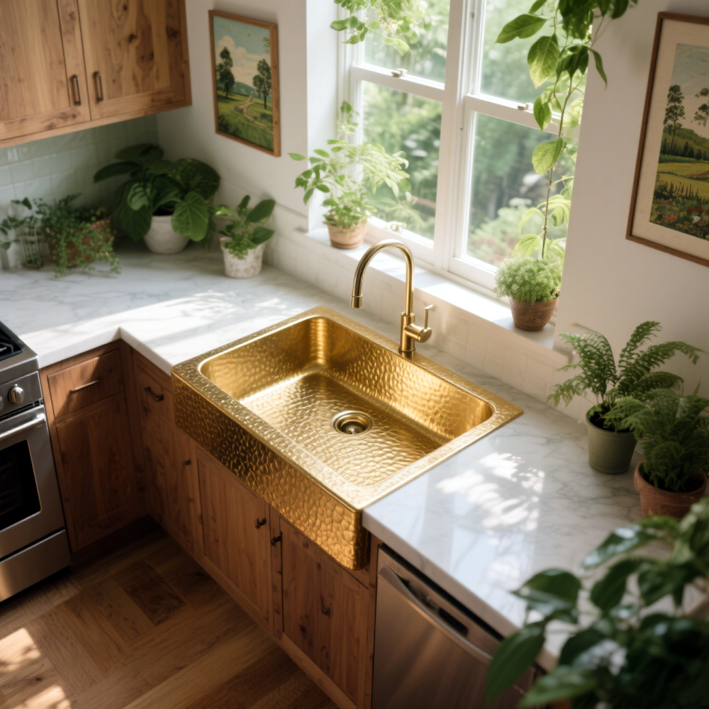 Hot selling Modern 33''X20'' Apron Sinks Wholesale High-Quality Deep In 10inch Hammer Patterned Edge Kitchen Sinks Fregadero De Cocina