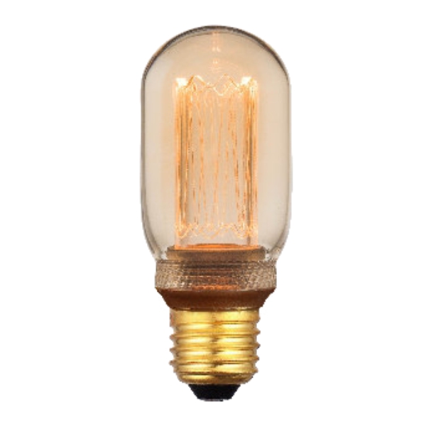 T45 Bulb, LED Deco Light, E27 Bulb, Fashionable Glass Bulb, Warm White LED Candle