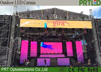 Light Weight LED Curtain Screen P10.4 Full Color 500*1000mm Rental Or Fixed