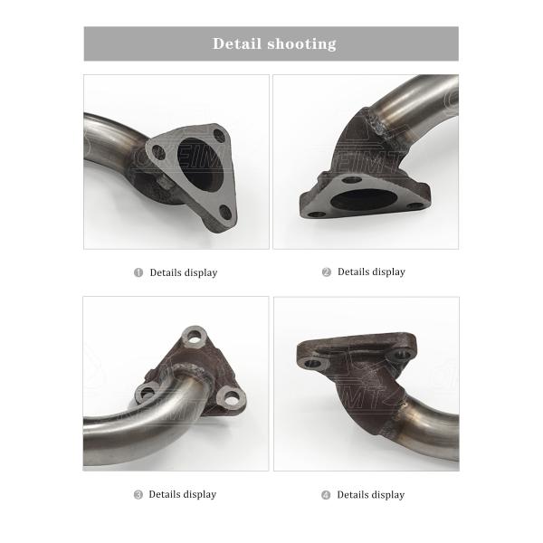 Выхлопная труба промежуточной трубы 8-97375369-0 EGR машинных частей 4HK1 8-98140651-0 экскаватора