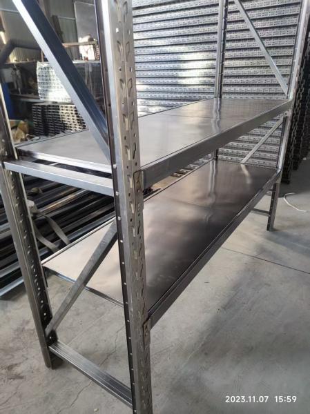 Factory Metal Boltless Stacking Rack Industrial Warehouse Storage Racks Shelves For Racking System