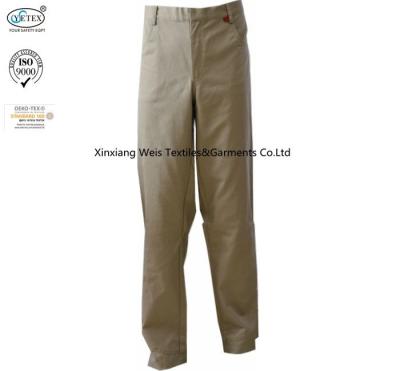 Industrial Protective Khaki Fr Work Pants Flame Retardant Arch Flash Rated