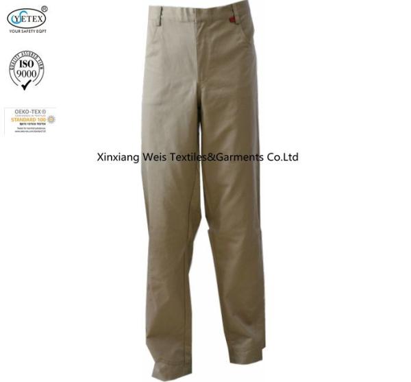 Industrial Protective Khaki Fr Work Pants Flame Retardant Arch Flash Rated