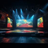 Ecrã LED de interior fino P1.667 Ultra fino