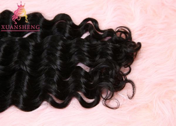 Unprocessed Virgin Malaysian Human Hair Loose Wave Extensions Full Cuticle