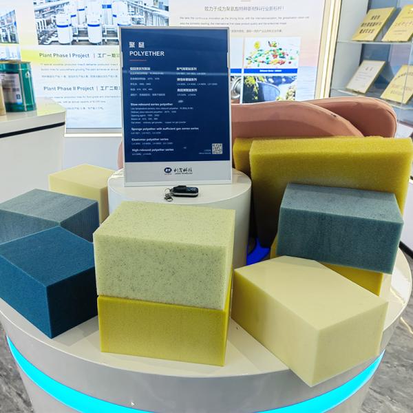 LH-1670 Polyether Polyol  For Slow Rebound Foam Sponge Producing  tear strength increased by 30%.