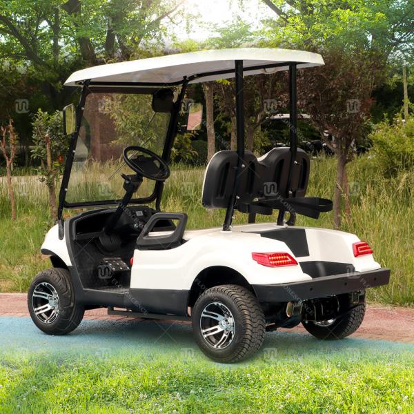 Blue color 2 Seats Mini Electric Power 4 Wheel 4 Kw Motors Golf Cart
