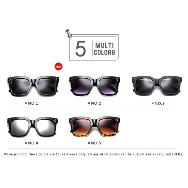 Brand Designer Retro Square Womens Hot Sale Sunglasses 146MM