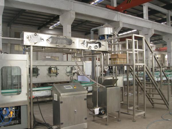 110mm Diameter 0.5L Mineral Water Bottle Packing Machine Photoelectric Detection