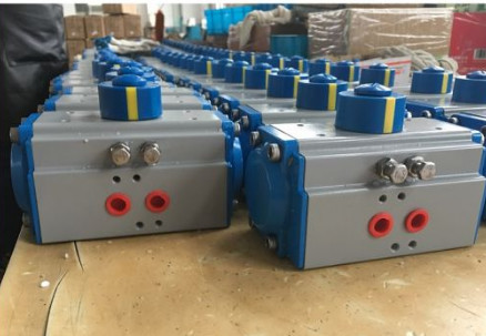 double acting rack and piston pneumatic actuator air cylinder