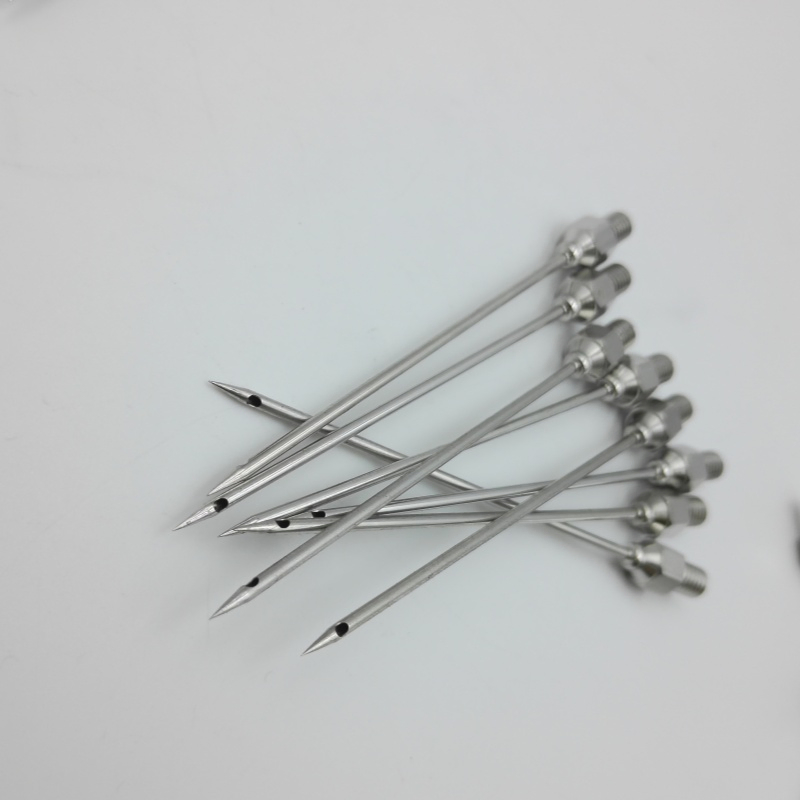 Stainless Steel Capillary Tube Side Hole Puncture Needle Tapered
