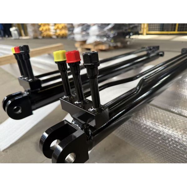 Hard Chrome Plated Telescopic Hydraulic Ram Cylinder For Construction Machinery