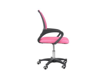 22.6 Pounds Peach Office Mesh Swivel Task Chair With Arms
