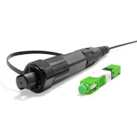 Le connecteur rapide imperméable FTTH d'Assemblée de champ IP68 interface le connecteur rapide de Sc de câble